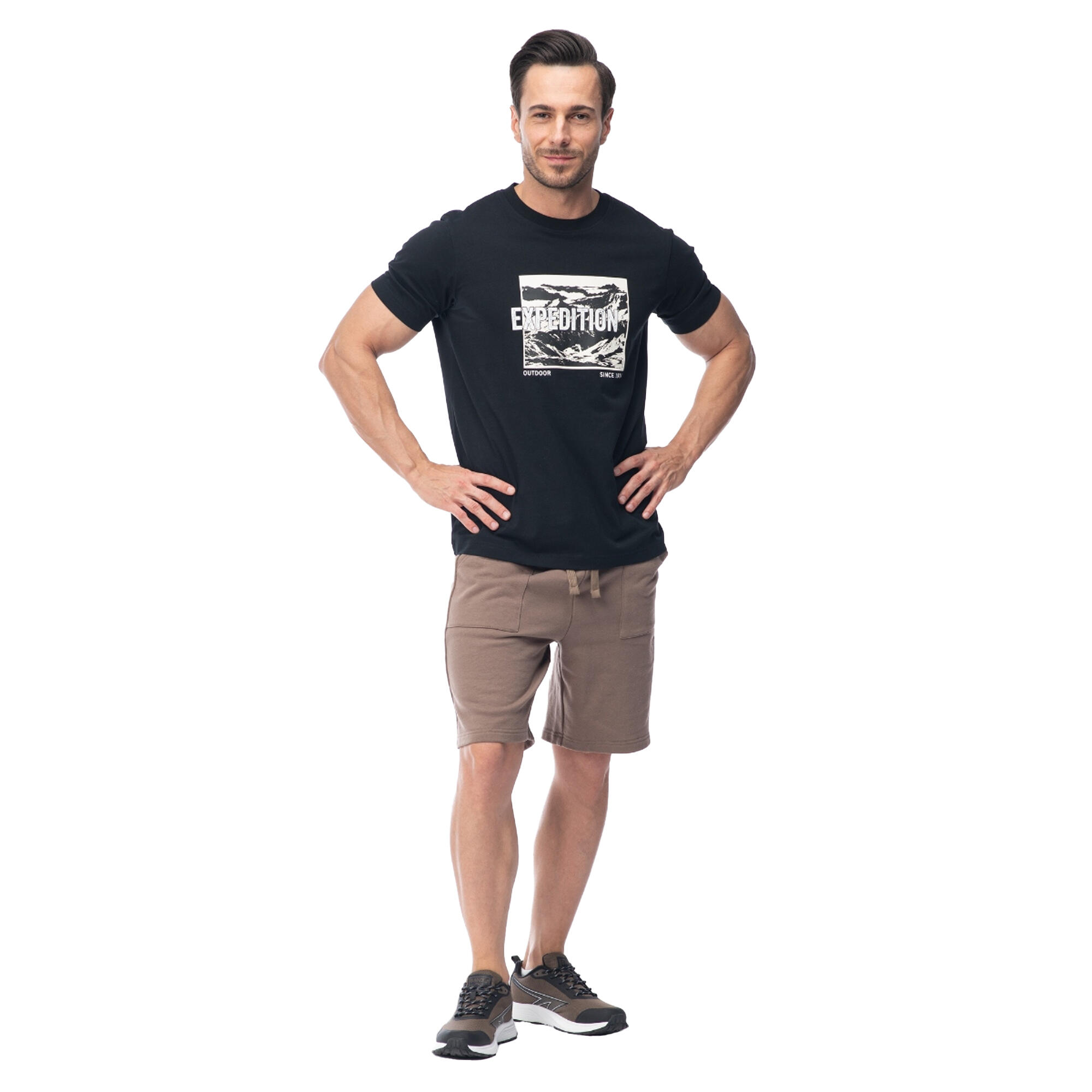 Tshirt Manches Courtes REMAN Homme (Noir) 4/4