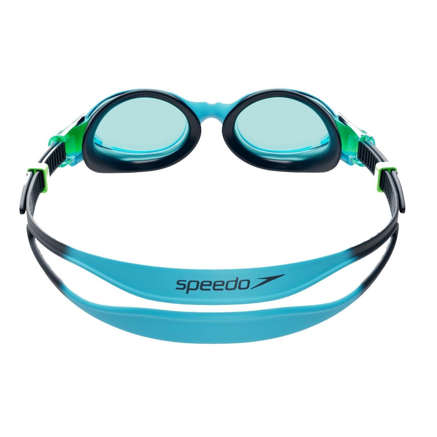 Lunettes De Natation BIOFUSE 2.0 Enfant (Bleu / Vert) 2/4