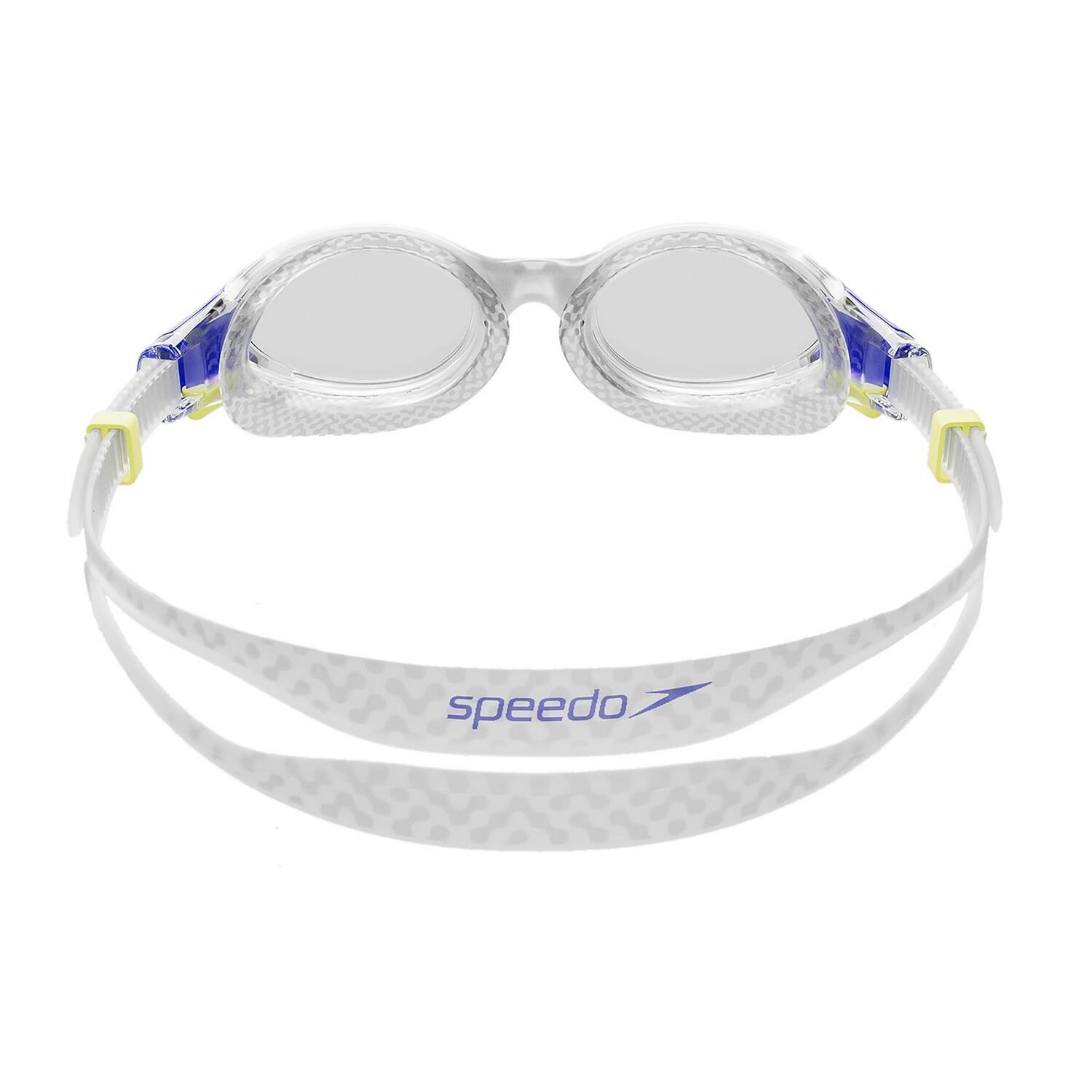 Lunettes De Natation BIOFUSE 2.0 Enfant (Transparent / Bleu) 2/4