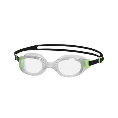 Futuraklassieke zwembril voor volwassenen van unisex (groen/helder)