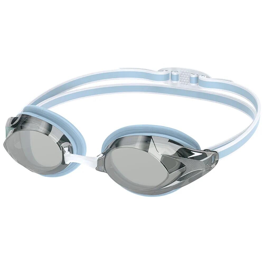 Womens/Ladies Vanquisher 3.0 Mirrored Swimming Goggles (Light Blue)
