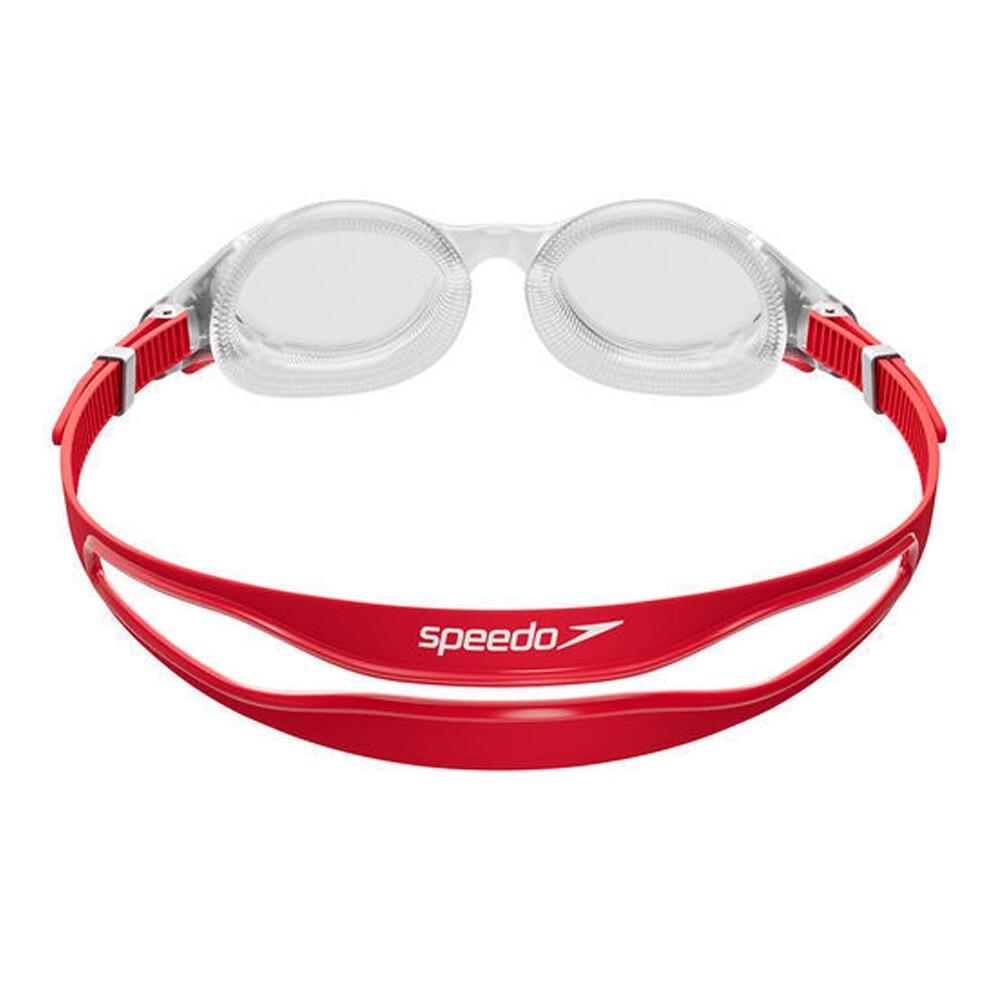 Lunettes De Natation BIOFUSE 2.0 Adulte (Rouge / Argenté / Transparent) 2/4
