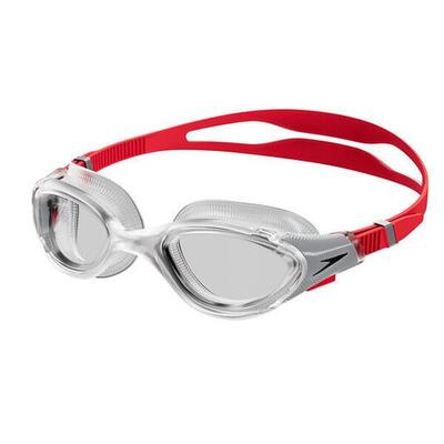 Gafas de Natación Biofuse 2.0 para Adultos Unisex Rojo, Plateado, Transparente