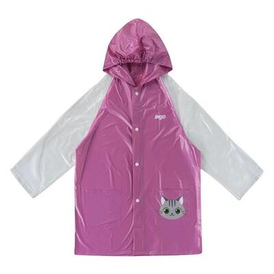 Kinder/kinder knusse regenjas (superroze)