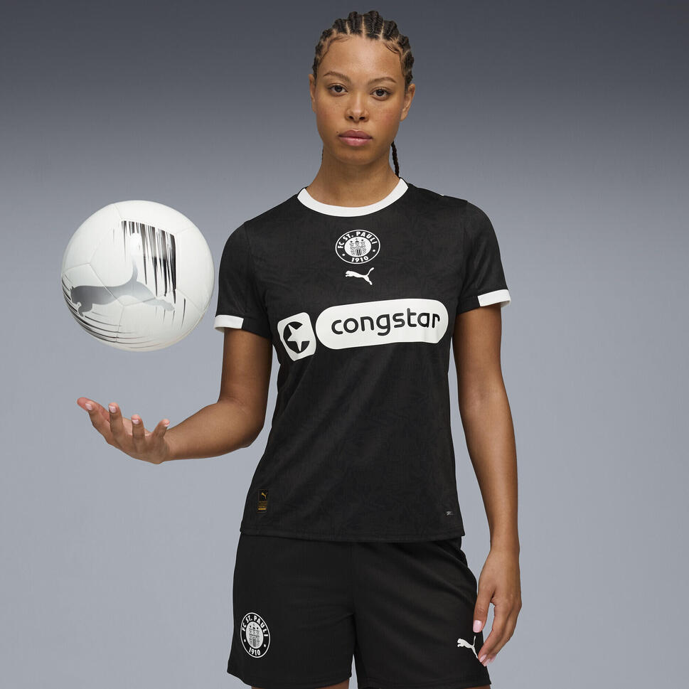 Damska trzecia koszulka FC St. Pauli 25/26 PUMA Black White