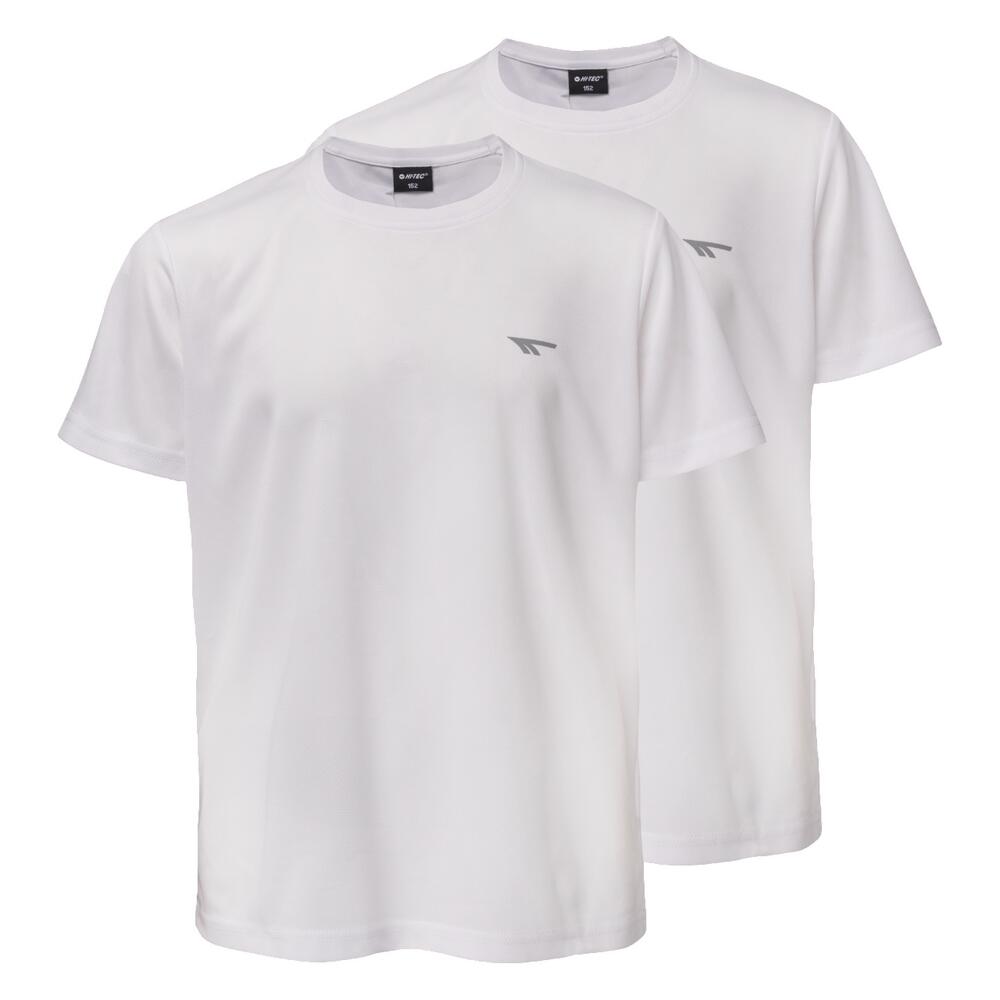 Childrens/Kids Jodin ShortSleeved TShirt (Pack of 2) (White)
