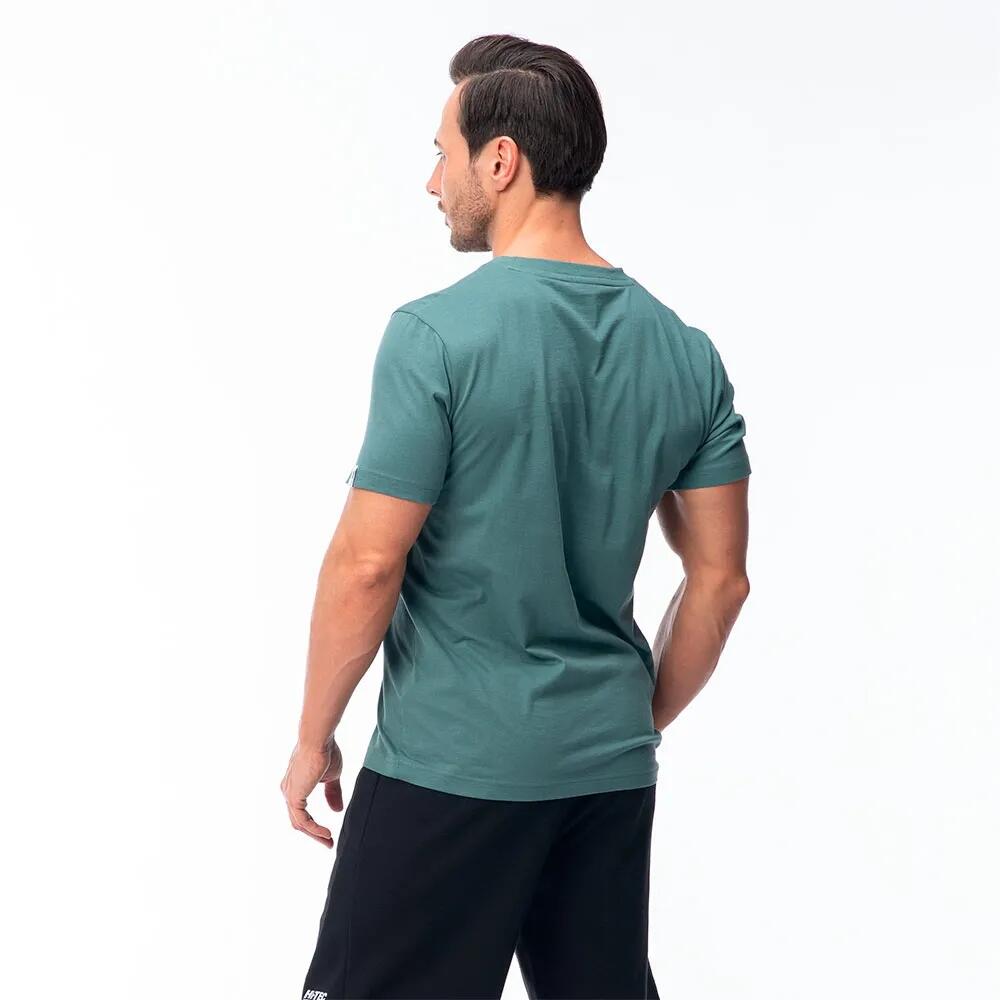 Tshirt HAMILONI Homme (Vert Sarcelle Foncé) 4/4