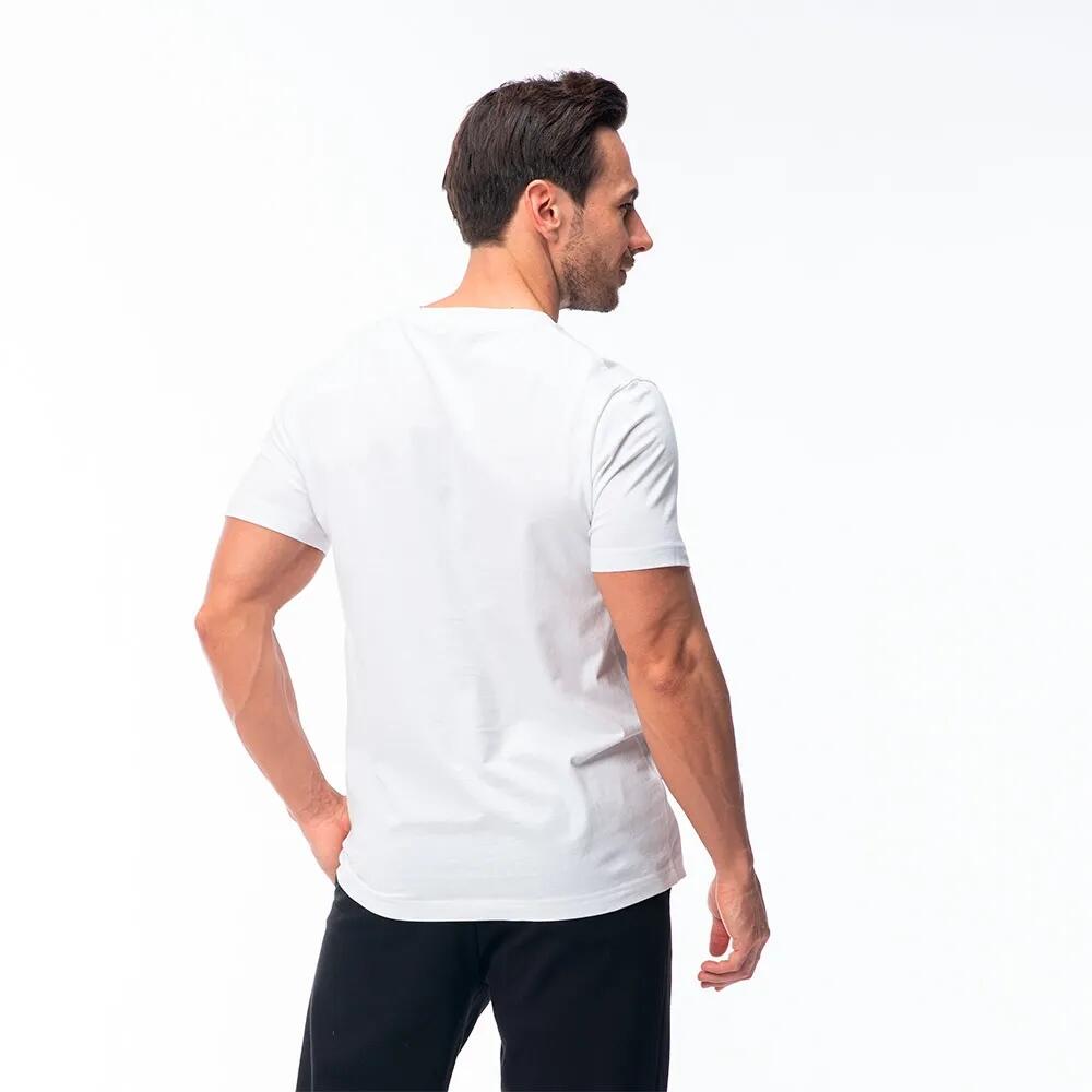 Tshirt PLAYO Homme (Blanc) 4/4