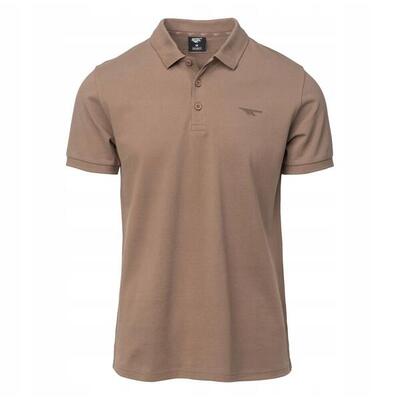 Heren micko ii poloshirt (fossiel)