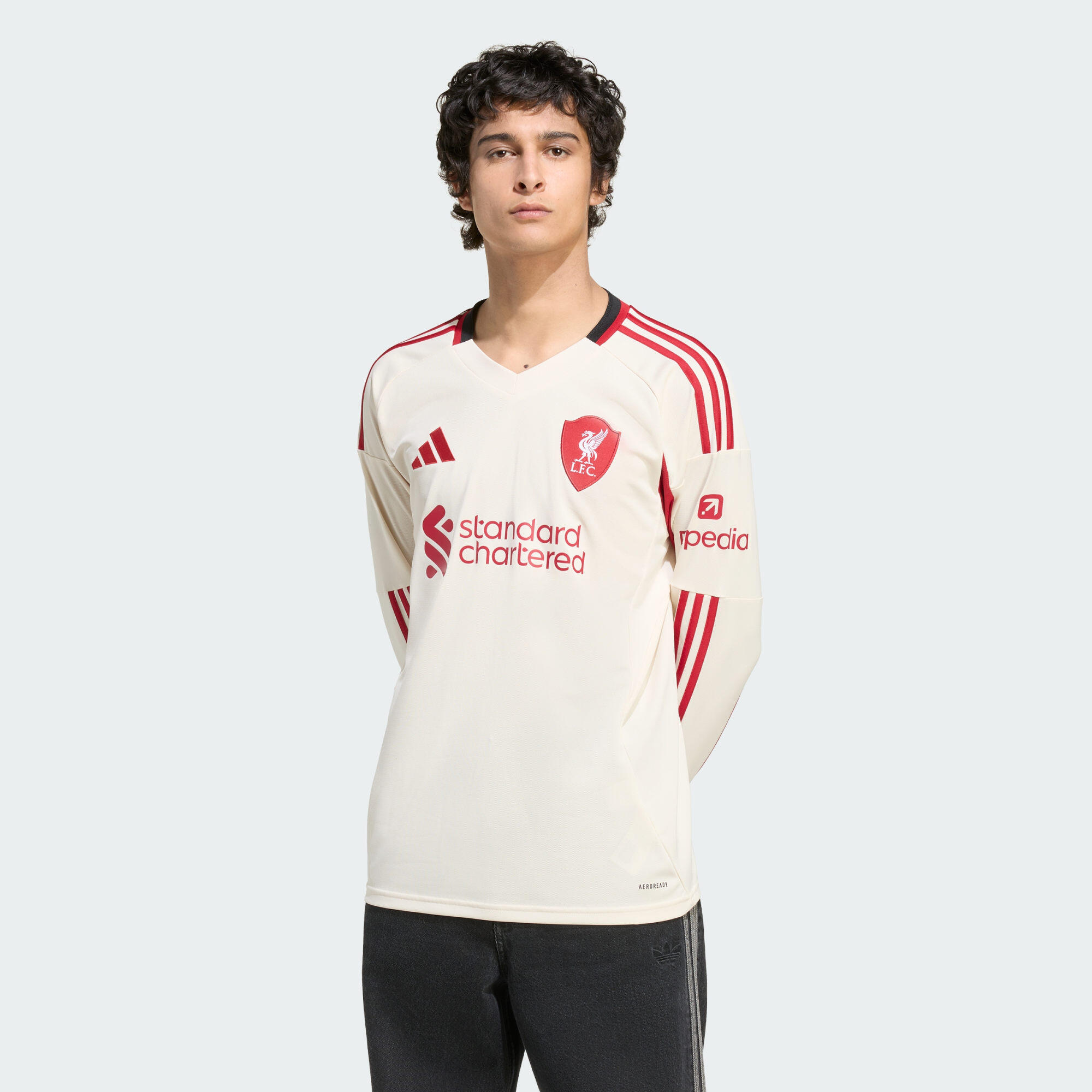 FC Liverpool 25/26 Auswärtstrikot, langärmlig 3/7