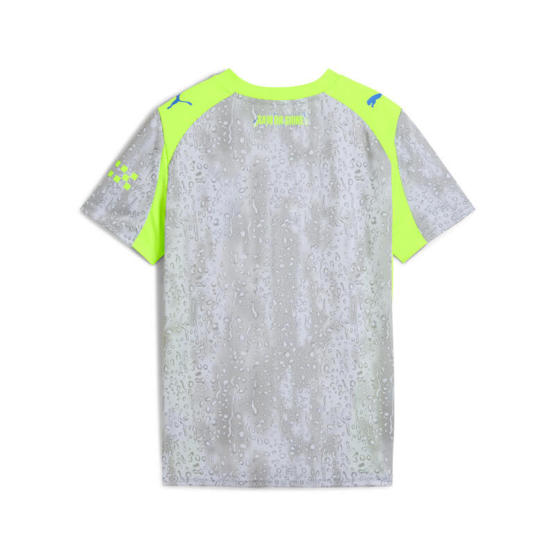 Tricou fotbal copii mânecă scurtă Third 25/26, albastru PUMA