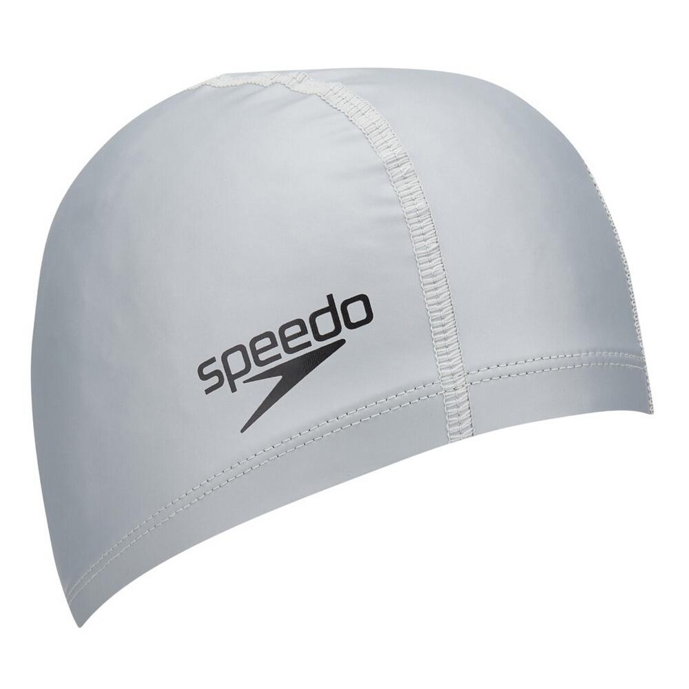 "Ultra Pace" Schwimmkappe Damen und Herren Silber 2/3