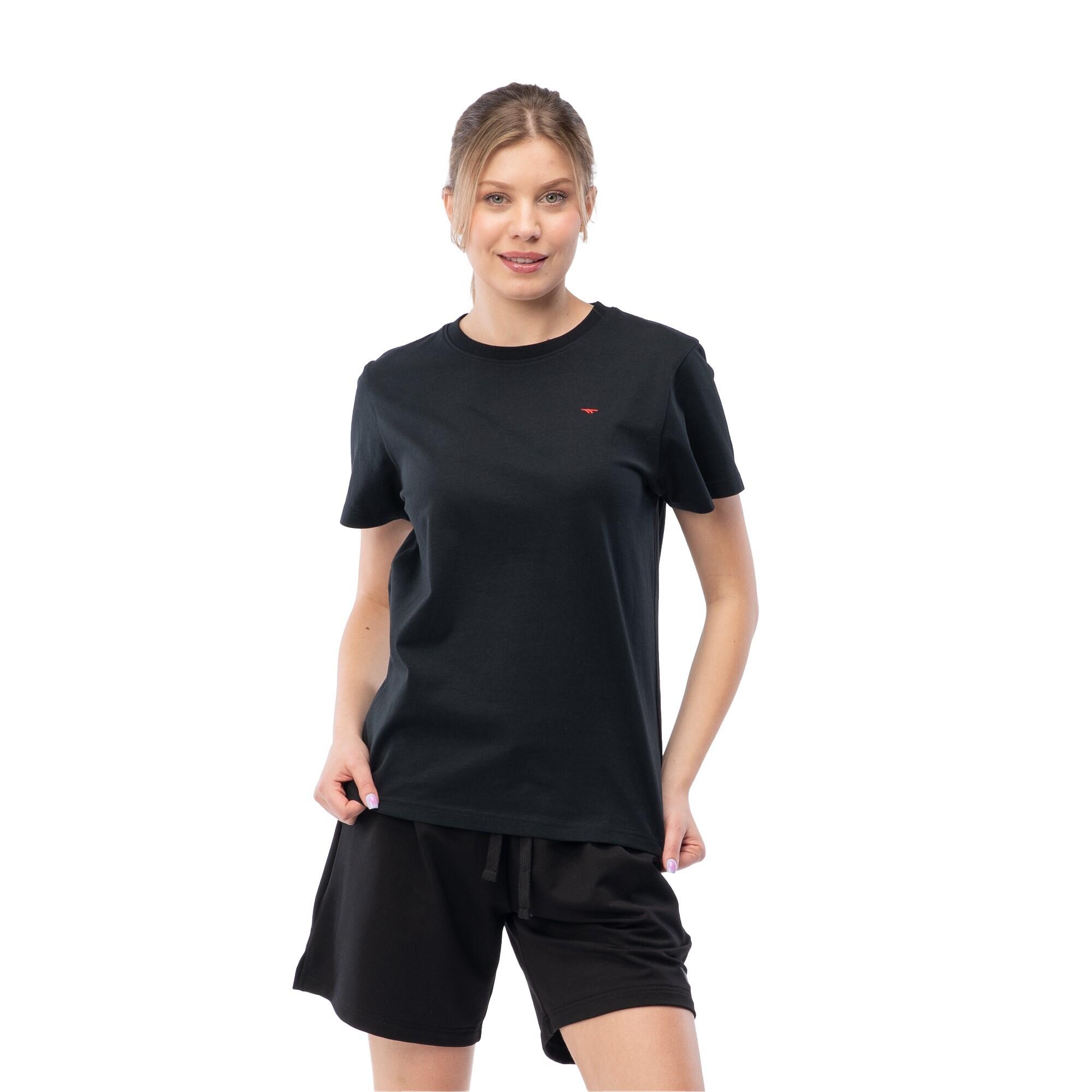 Camiseta Playo II de Manga Corta para Mujer Negro 4/4