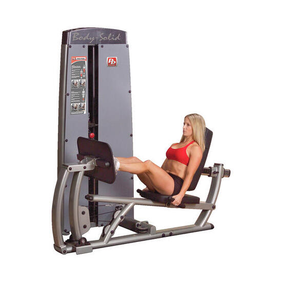 Beinpresse und Wadenmaschine Pro Dual Gewichtsblock 95 kg Fitness