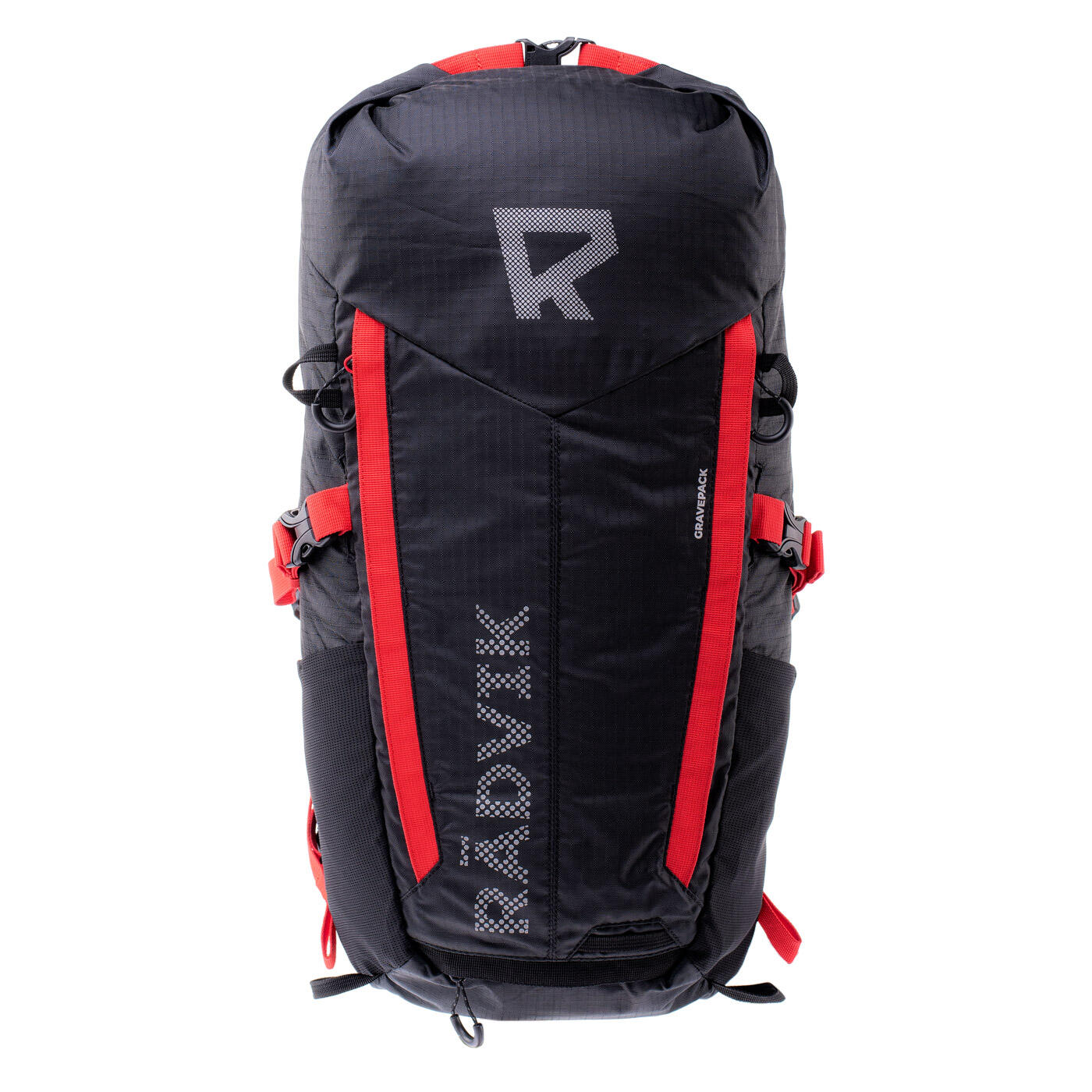 Radvik - Sac À Dos Gravepack (noir / Tigre Orange) - Sac À Eau - Noir|orange - Decathlon