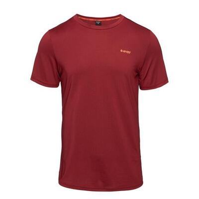 Heren hadi effen tshirt (merlot)
