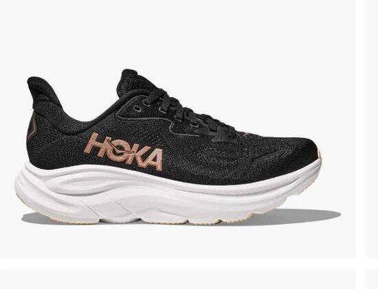 HOKA SCARPA DA DONNA CLIFTON 10 COLORE NERO BRONZO BLACK