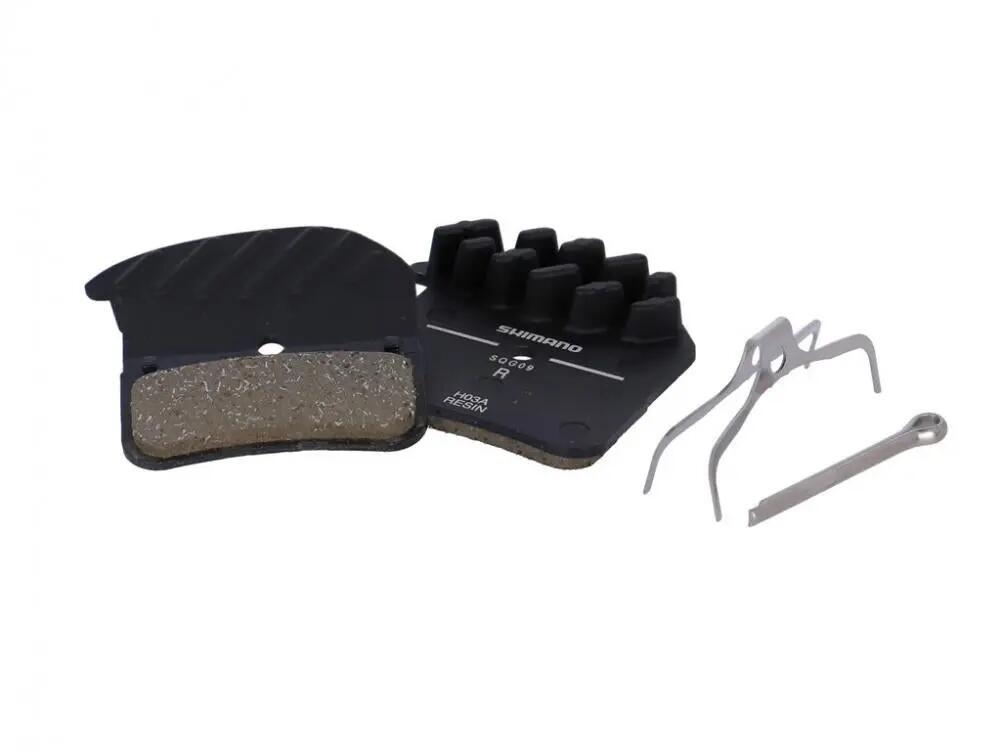 Shimano 2x pastiglie freno a disco H03A per BRM820/BRM640 Ice-Tech, organiche 2/3