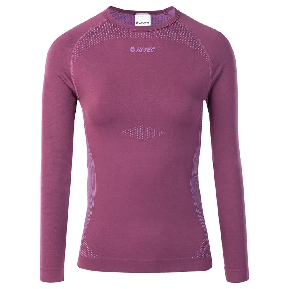 Womens/Ladies Rair LongSleeved Base Layer Top (Amaranth)