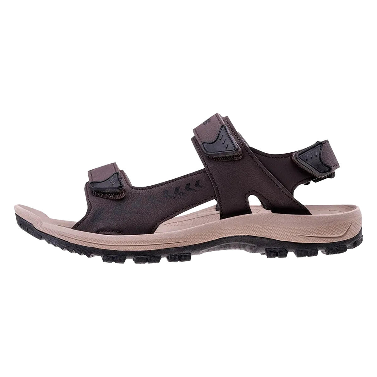 Sandali Uomo Hi-Tec Lubiser Marrone Nero 2/5