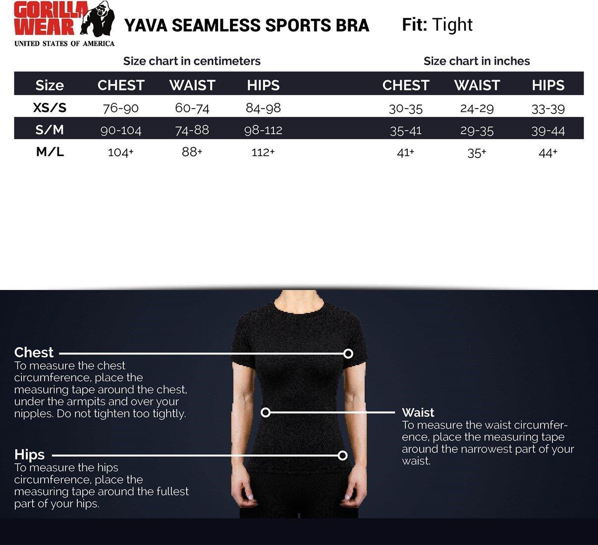 Yava Senza soluzione di continuità Reggiseno sportivo - Grau 5/6
