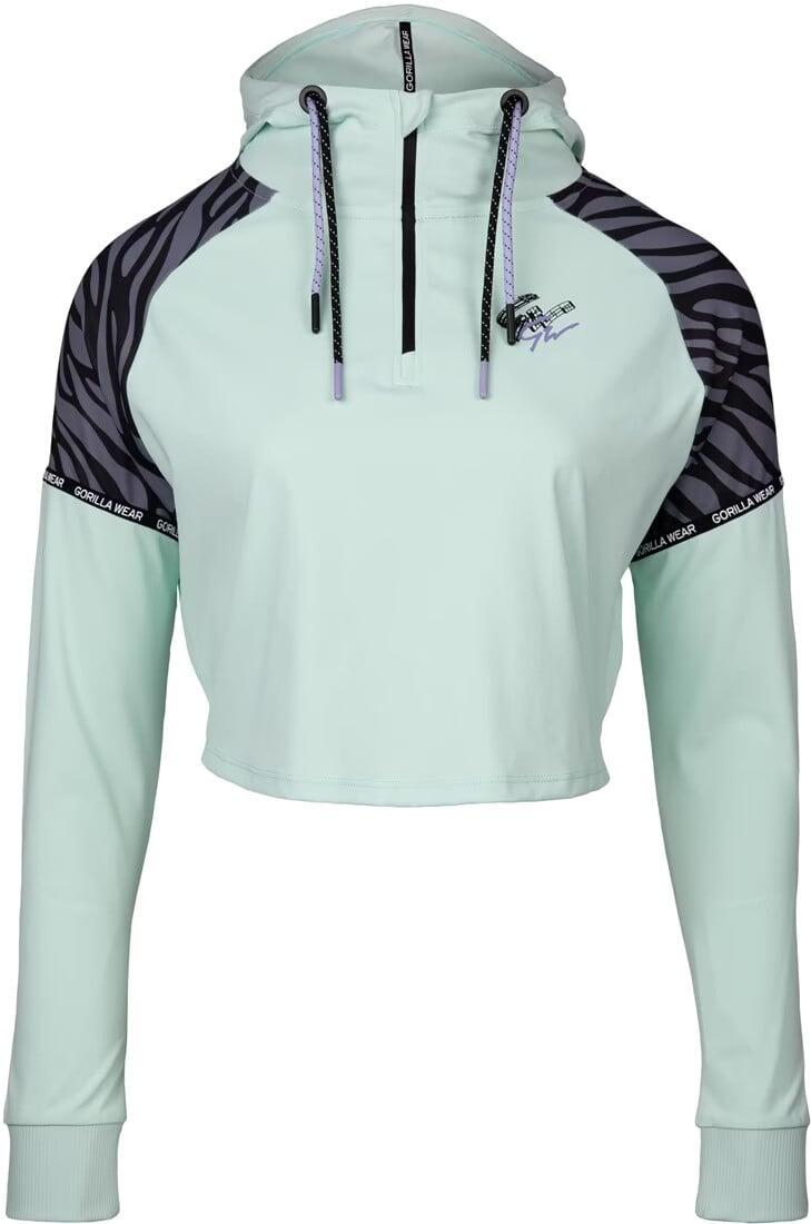 Zion Cropped Sudadera - Verde 6/7
