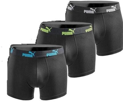 Boxershorts voor heren Puma boxershorts 6-pack van katoen