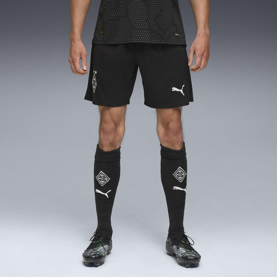 Męskie szorty Borussia Mönchengladbach 25/26 PUMA Black Warm White
