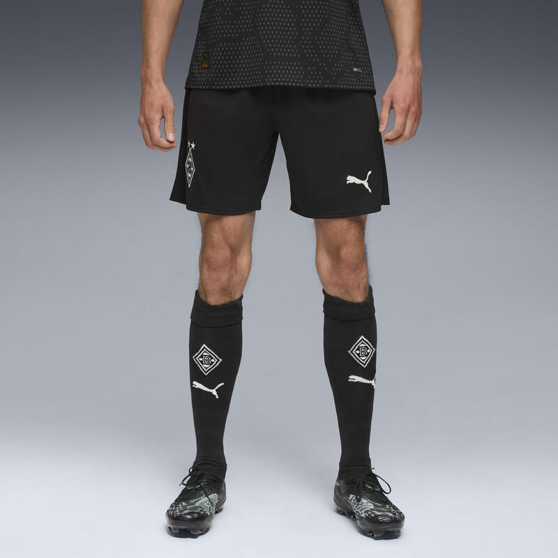 Șort fotbal bărbați talie medie, material respirabil 25/26 alb PUMA