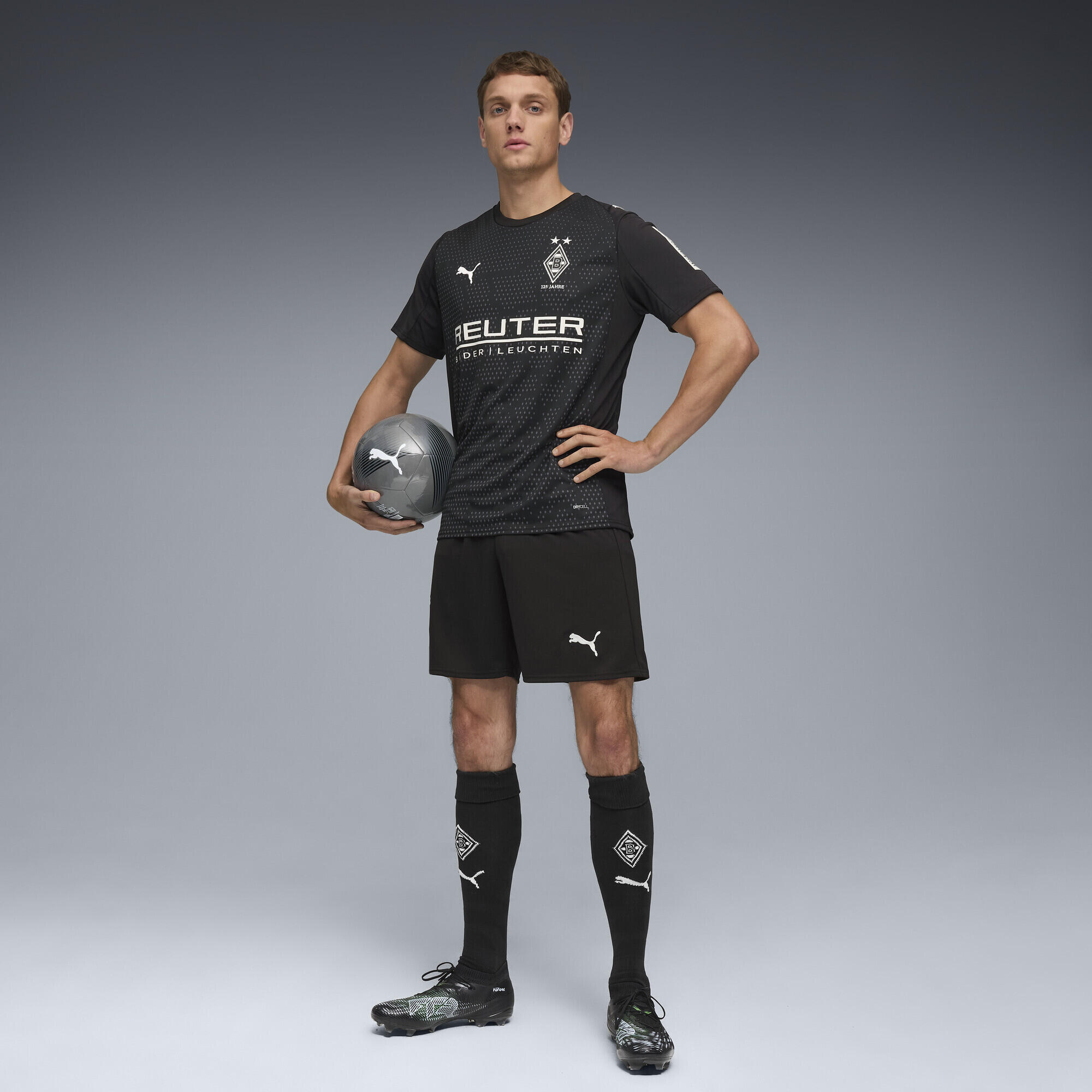 Shorts Borussia Mönchengladbach 25/26 da uomo PUMA 4/6