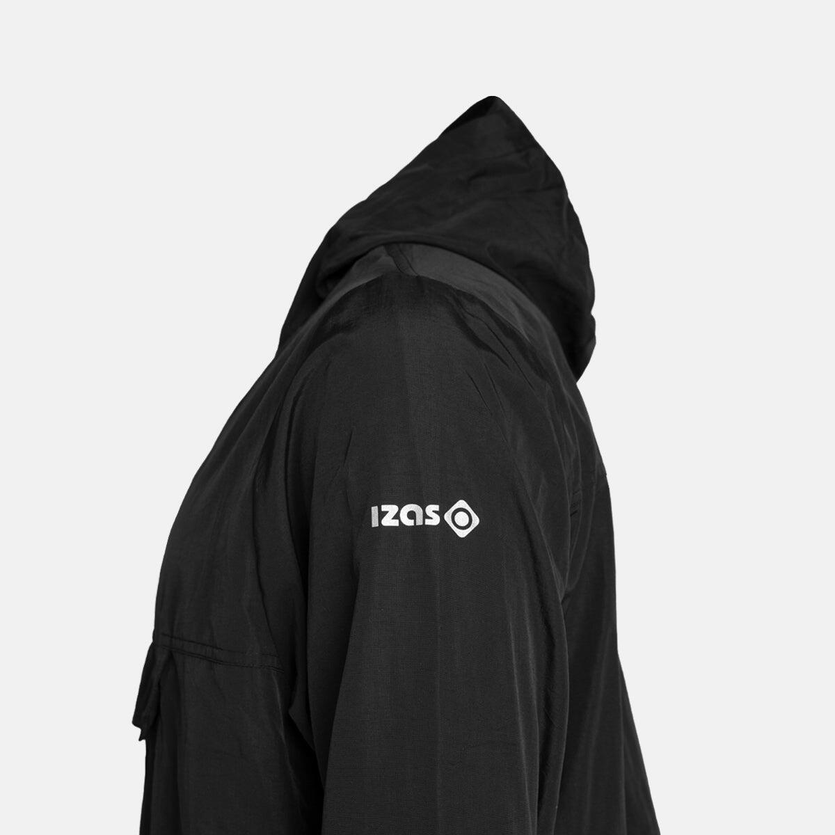 Giacca a vento CHIETI stile canguro con cappuccio e tasca centrale con zip 4/5