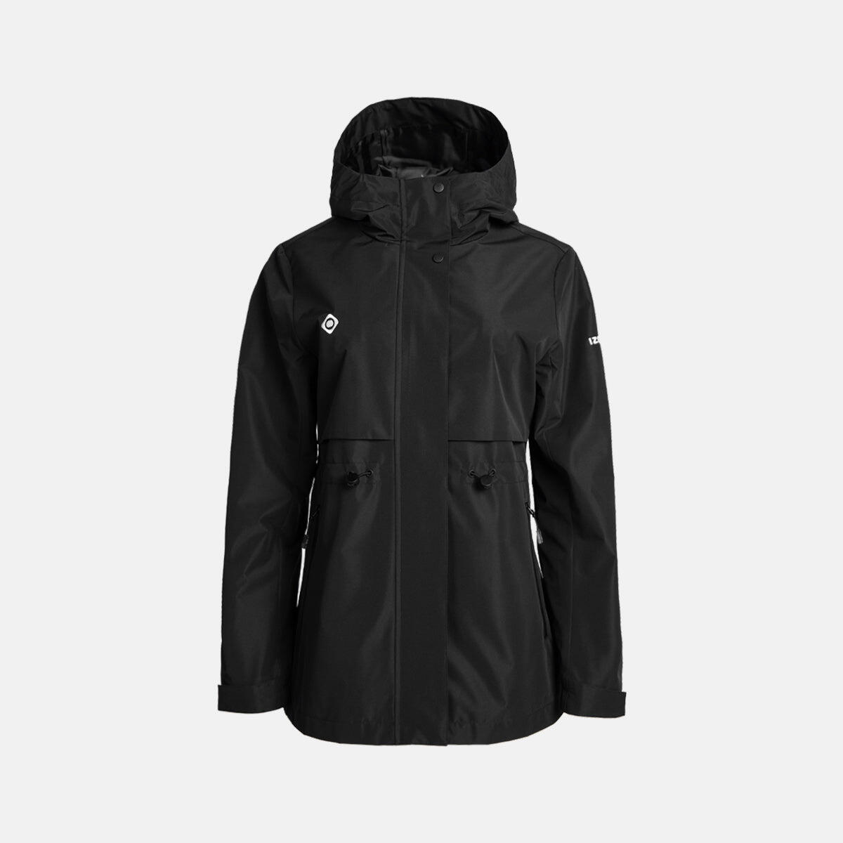 Izas - Veste Sedona W Pour Femme, Imperméable Shell Mount-tex Pour Femme - Coupe-pluie - Noir - Decathlon