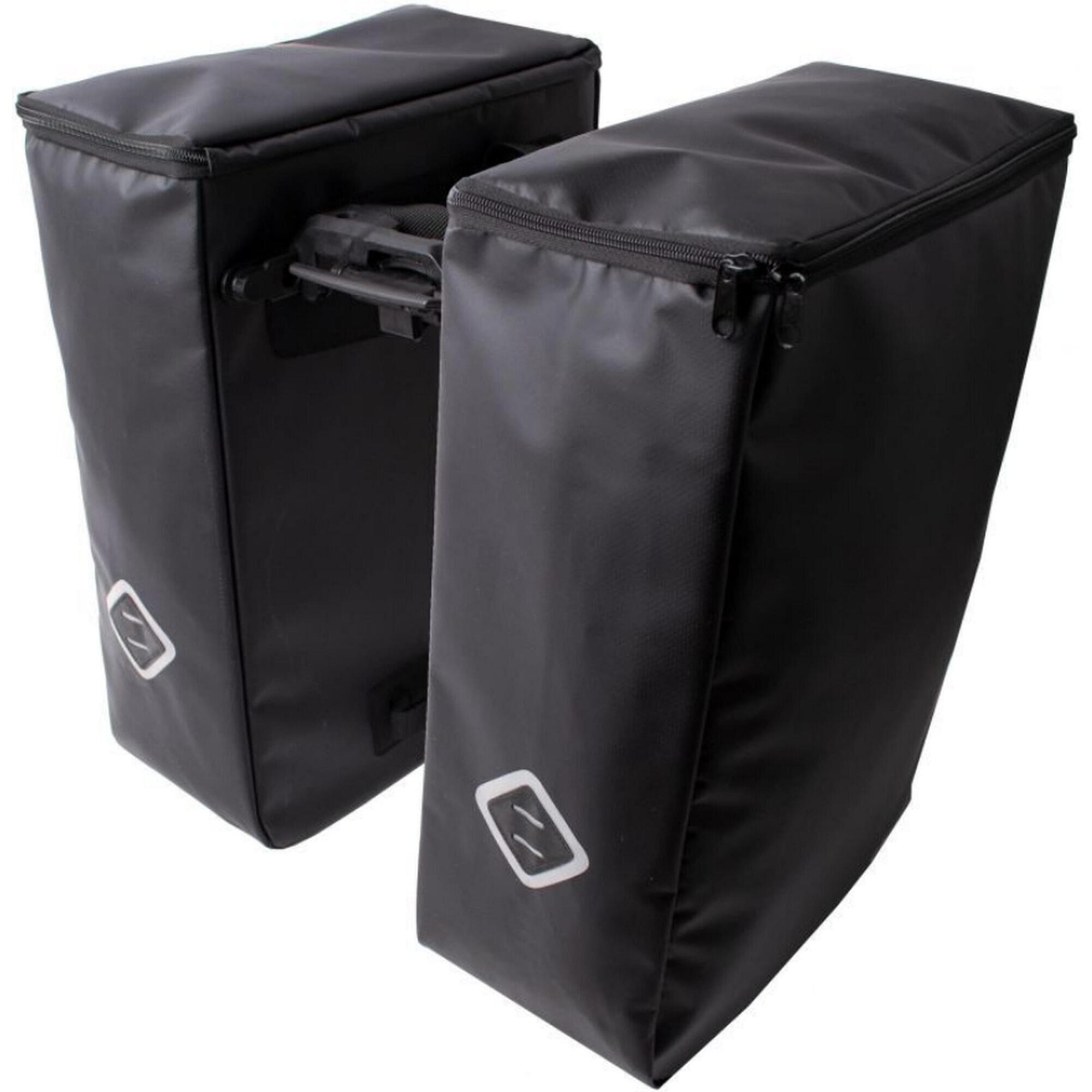 Atran Velo - Sacoche De Vélo Pour Porte-bagages « Max Avs » - Sacoche Vélo - Noir - Decathlon