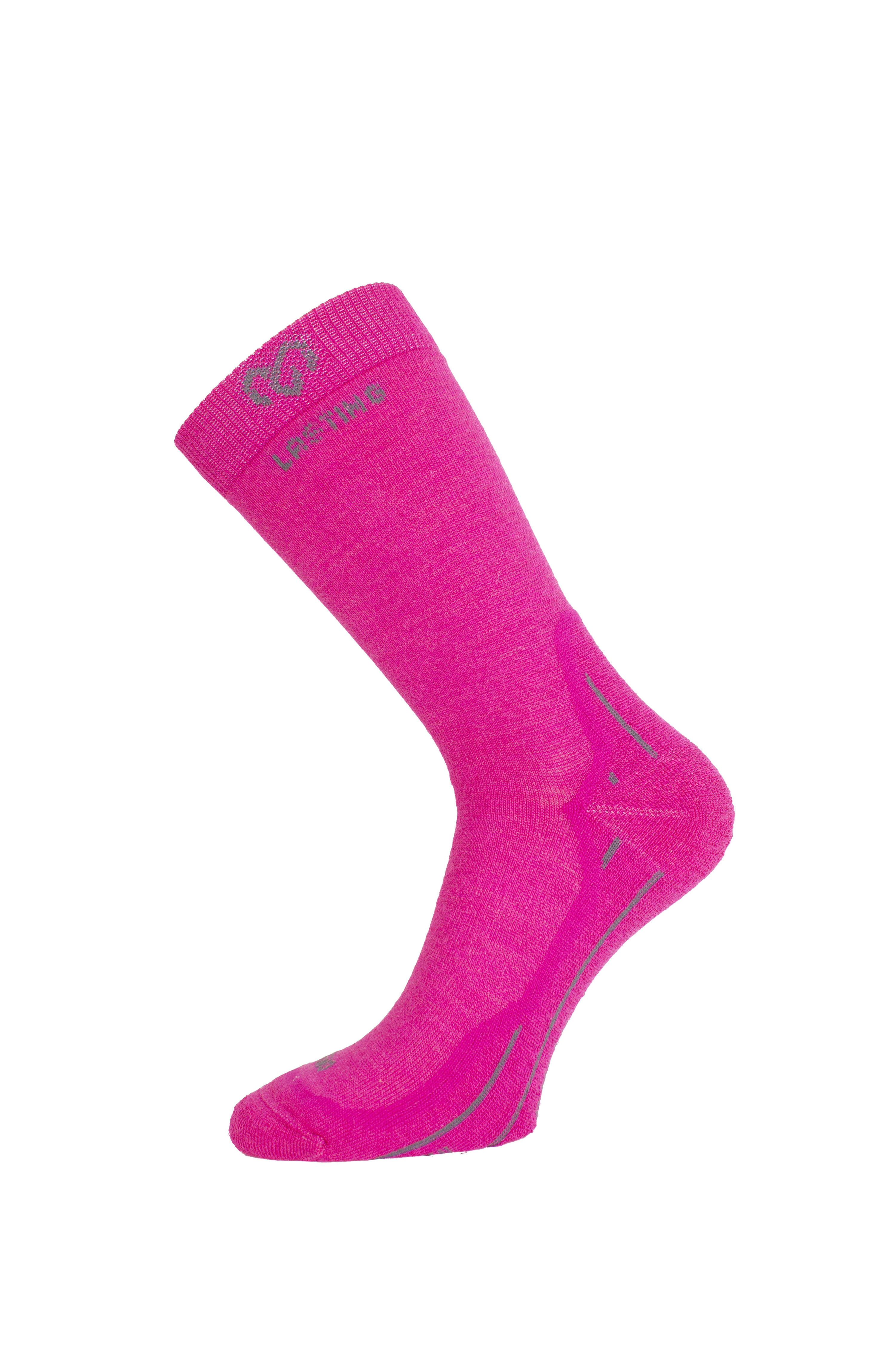 LASTING Merino Socken WHI