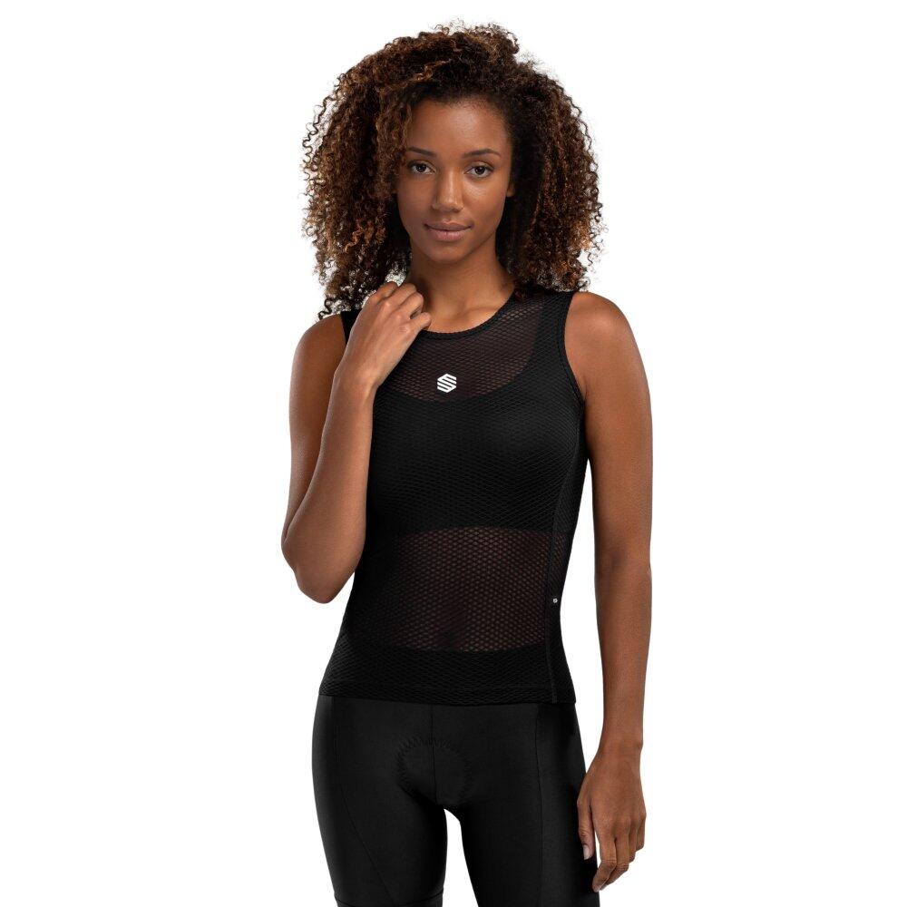 Women Cycling 's base layer Landscape Black