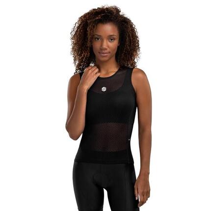 Sous-maillot vélo femme Cyclisme Landscape Noir