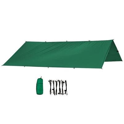 Bushmen ultra tarp 3x3 deep green