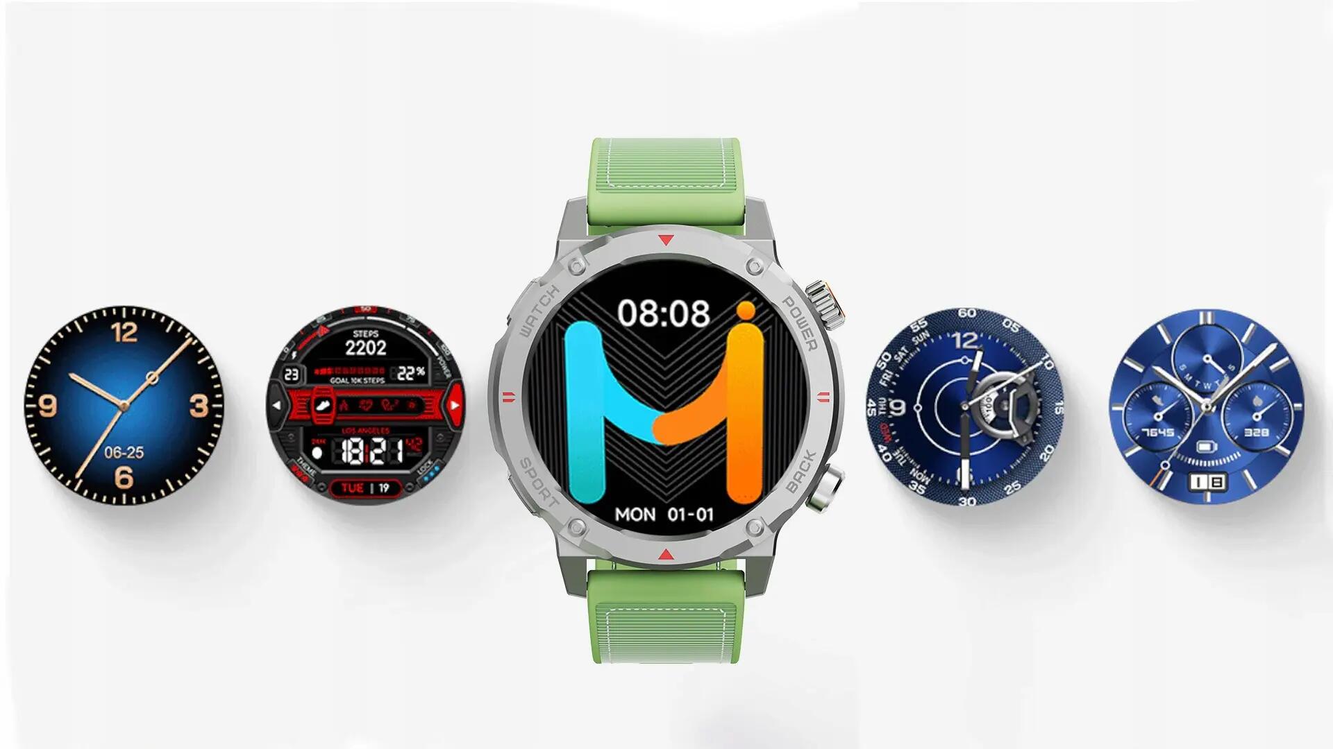 Smartwatch Imiki XPLORER SCOUT Kolor Zielony 4/7