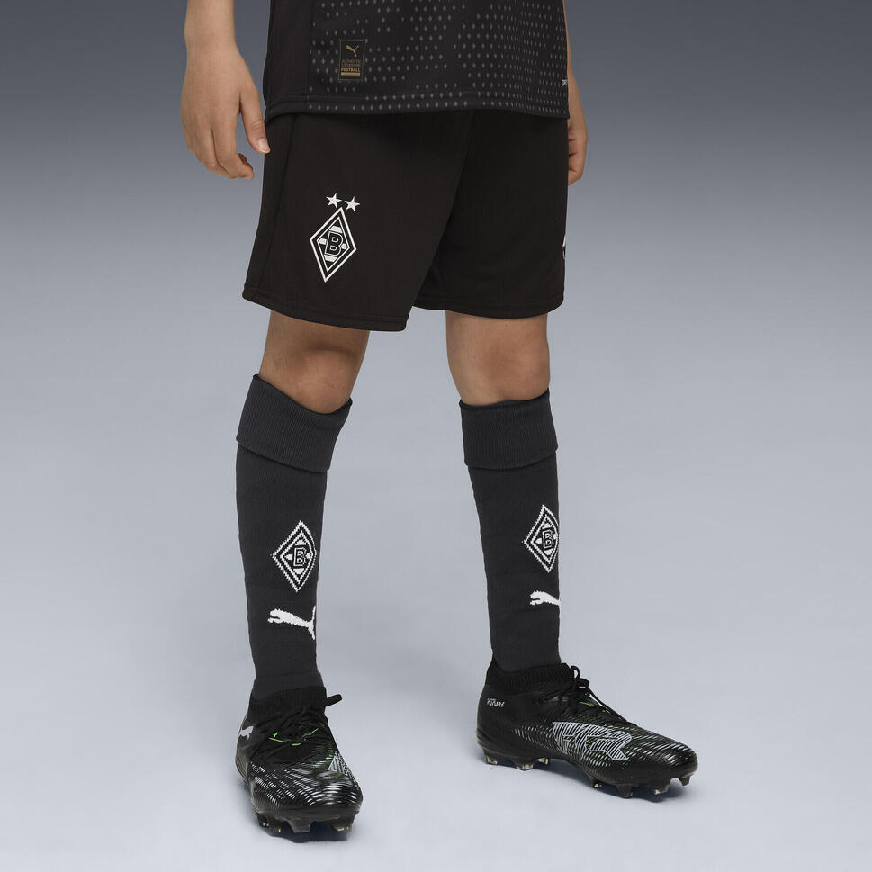 Młodzieżowe skarpety Borussia Mönchengladbach 25/26 PUMA Black Warm White