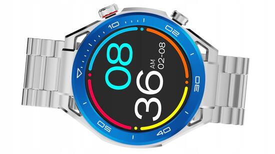 Smartwatch zegarek sportowy IMIKI Xplorer Oyster Silver