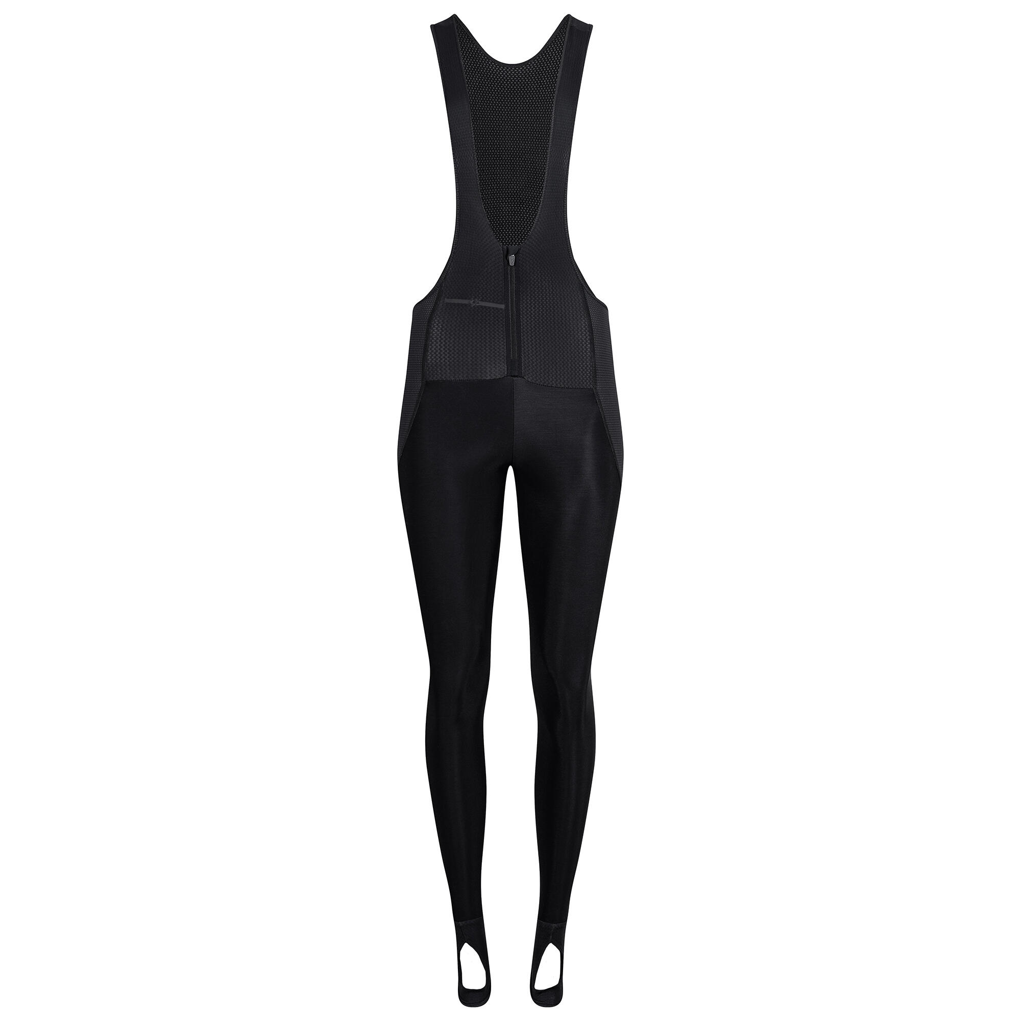 Isadore - Collants Signature Thermal Sans Chamois Pour Femme - Collant À Bretelles - Noir - 34 2xs - Decathlon