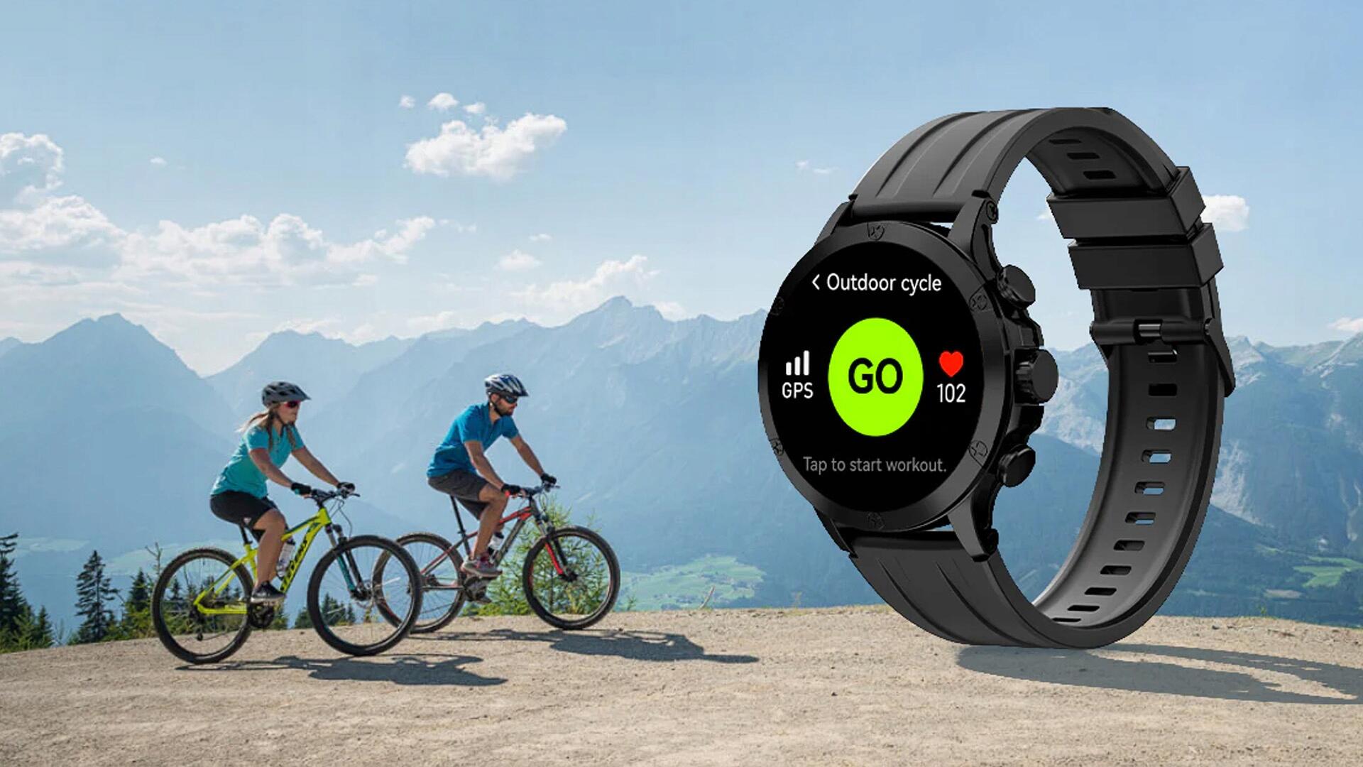 Smartwatch zegarek sportowy IMIKI Xplorer Pro Black 2/7