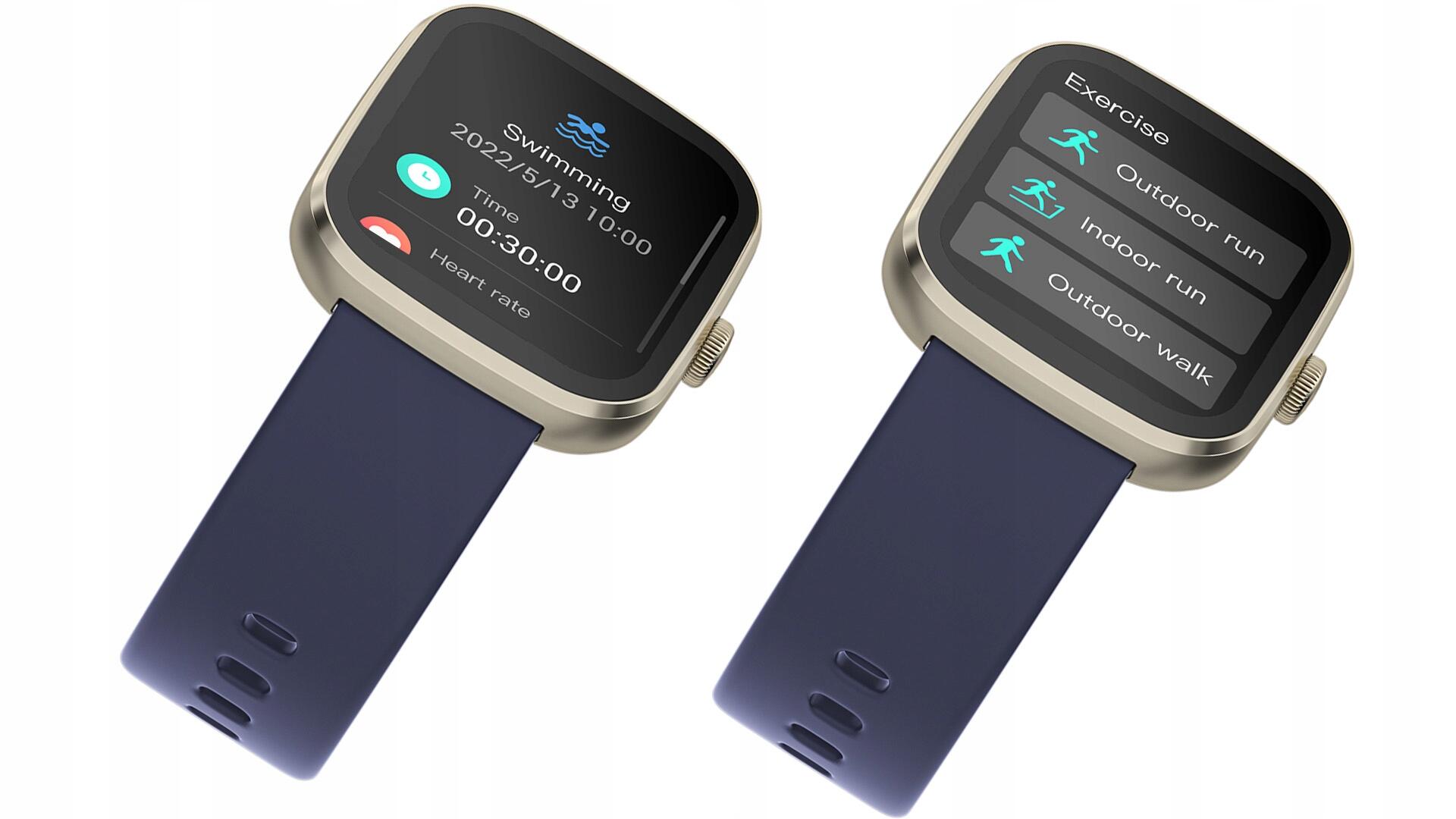 Smartwatch zegarek sportowy IMIKI Frame 2 Lite Blue 6/7