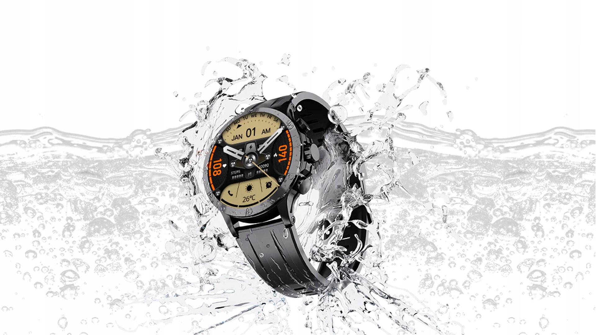 Smartwatch zegarek sportowy IMIKI Xplorer Pro Black 5/7