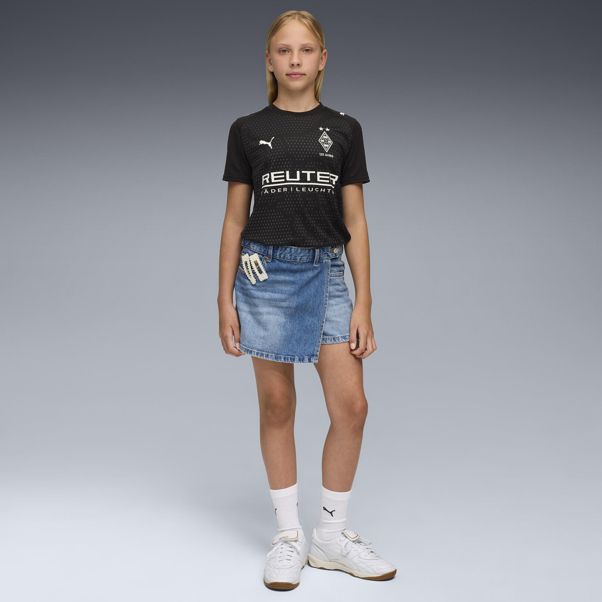 Maglia gara Third Borussia Mönchengladbach 25/26 per ragazzi PUMA 4/6