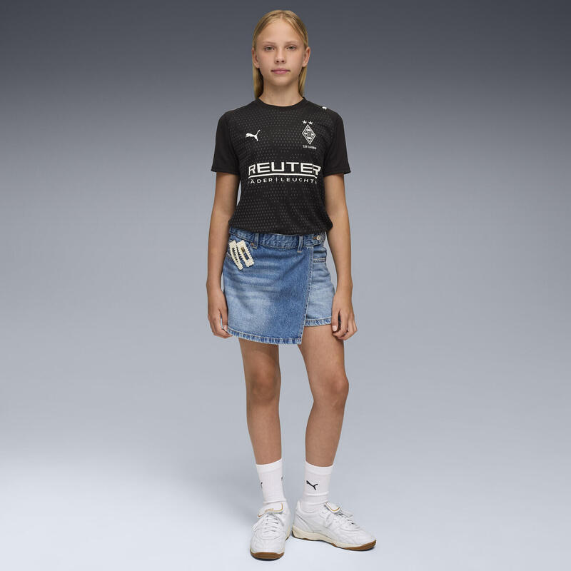 Tricou copii mânecă scurtă Ausweichtrikot 25/26, negru PUMA