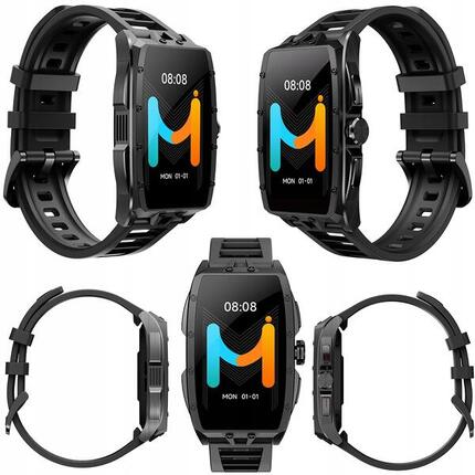 Smartwatch zegarek sportowy IMIKI Master Band Black