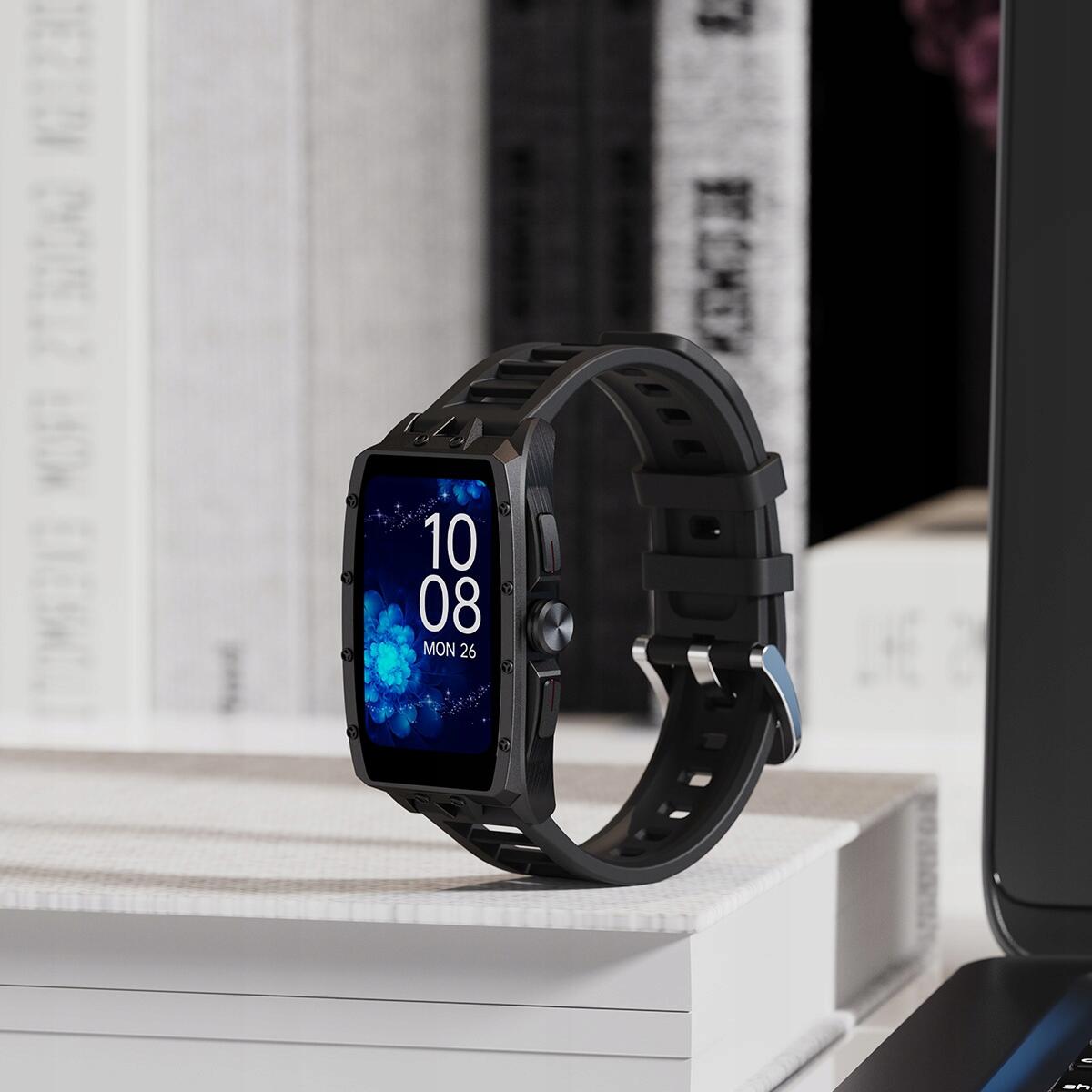 Smartwatch zegarek sportowy IMIKI Master Band Black 3/6