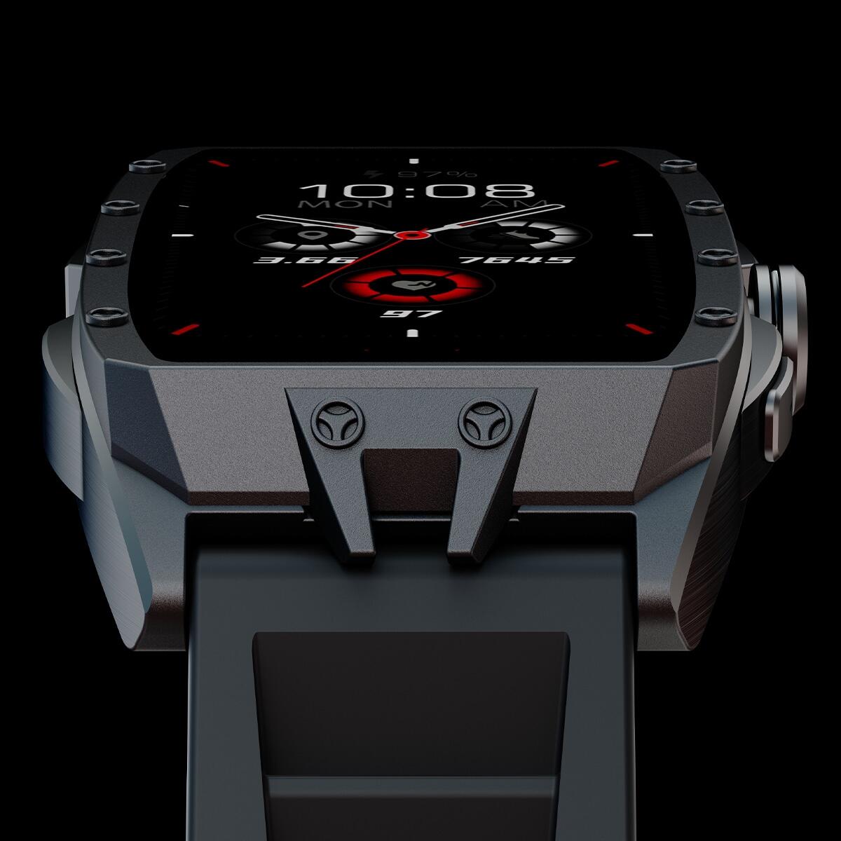 Smartwatch zegarek sportowy IMIKI Master Band Black 4/6