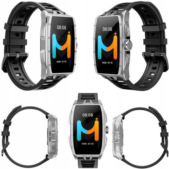 Smartwatch zegarek sportowy IMIKI Master Band Silver